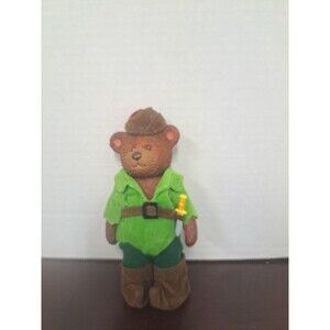 Vintage Russ Berry Teddy Town Robin Hood Figurine